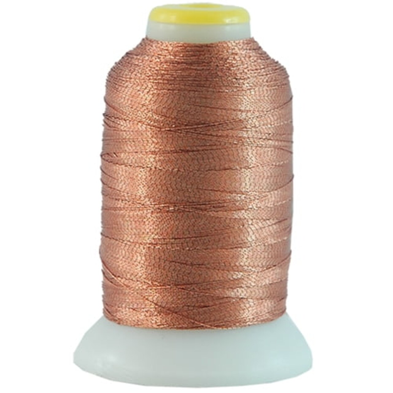 Threadart Metallic Embroidery Thread | 500 Meter Cones (550 Yards) | 20 Brilliant Shiny Colors | For Machine Embroidery